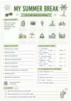 Vorschau - Arbeitsblätter - Speaking & Communication: Summer Break – 18 Partner-Interviews & Speaking Worksheets zum Schuljahresstart / Englisch Klasse 5-7 - Seite 3