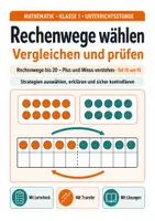 Vorschau - Stundenentwürfe - Mathe Klasse 1/2: Rechenwege bis 20 – 10 Stunden im Paket - Seite 1