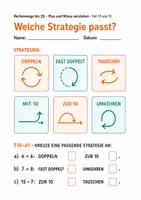 Vorschau - Stundenentwürfe - Mathe Klasse 1/2: Rechenwege bis 20 – 10 Stunden im Paket - Seite 3