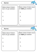 Vorschau - Arbeitsblätter - Wunschzettel Sitzordnung | Sitzplatz-Wünsche für die Grundschule | Sitzordnung Kinder - Seite 2