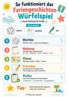 Vorschau - Arbeitsblätter - Feriengeschichten-Würfelspiel – Kreatives Schreiben für die Sommerferien Deutsch - Seite 2