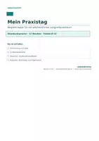 Vorschau - Unterrichtsreihen - Mein Praxistag – Praktikumsmappe Klasse 8–10 - Seite 1
