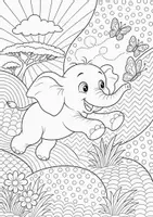 Vorschau - Arbeitsblätter - Elefant MEGABUNDLE - Wissenskartei, Lückentext, Steckbrief, Suchsel, Quizkarten, POP Art Malvorlagen - Seite 3