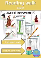 Vorschau - Arbeitsblätter - Materialpaket - Spiele / Games - Musikinstrumente / musical instruments - Englisch - Seite 1