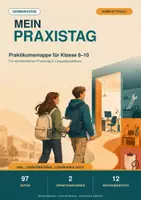 Vorschau - Unterrichtsreihen - Mein Praxistag – Praktikumsmappe Klasse 8–10 - Deckblatt