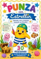 Vista previa - Unidades / Secuencias / Situaciones de Aprendizaje - Cuaderno de Punzón con Estrellín. 30 Misiones de Motricidad Fina. Infantil (3-6 años)DUA - Portada