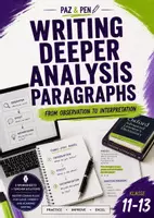 Vorschau - Arbeitsblätter - Writing Deeper Analysis Paragraphs - Deckblatt