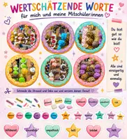 Vorschau - Arbeitsblätter - Wertschätzende Worte für mich und meine Mitschüler:innen. Mit Stundenentwurf. - Deckblatt