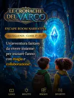 anteprima - Esercizi - Accoglienza (3ª, 4ª e 5ª) Escape Room Narrativa - Le Cronache del Varco - Pagina di copertina