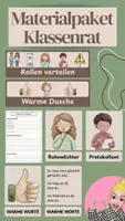Vorschau - Arbeitsblätter - Materialpaket - Klassenrat - Deckblatt