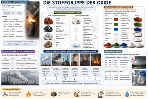 Vorschau - Arbeitsblätter - Oxide - eine Stoffgruppe - Übersicht - Deckblatt