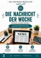 Vorschau - Arbeitsblätter - Bildungsimpulse aktuell – Band 2 | Die Nachricht der Woche | Aktuelle Ereignisse verstehen & diskutieren - Deckblatt