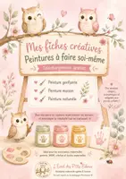 Aperçu - Affichage - Fiches recettes peintures - Page de couverture