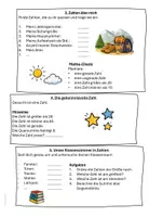Vorschau - Arbeitsblätter - Mathe zum Schulstart Klasse 5 6 Wiederholen & Knobeln - Seite 1