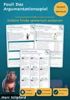 Vorschau - Spiele - Erörterung: Foul! Das Argumentationsspiel - Deckblatt