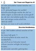 Vorschau - Arbeitsblätter - Raumfahrt - Abschreibkartei Groß- & Kleinschreibung - Seite 2