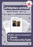 Vorschau - Stundenentwürfe - Gefühle, Mitgefühl & Empathie verstehen | Ethik Klasse 7–9 | Materialpaket - Seite 1
