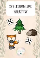 Vorschau - Arbeitsblätter - Spielesammlung-Waldtiere - Deckblatt