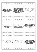 Vorschau - Spiele - Conversation Cards: Musikinstrumente / musical instruments - Englisch (Redespiel/Sprechanlässe) - Seite 3