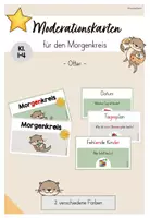 Vorschau - Bildkarten - Moderationskarten: Morgenkreis (Otter-Klasse) - Deckblatt