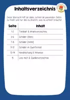 Vorschau - Mal- und Bastelvorlagen - Einhornklasse - Garderobenschilder (Klassentier) - Seite 1