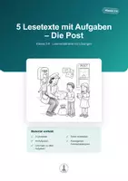 Vorschau - Arbeitsblätter - Berufe des Alltags - 25 Lesetexte mit Aufgaben | Materialpaket Klasse 3-4 - Seite 1
