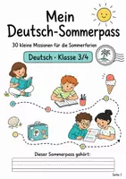 Vorschau - Arbeitsblätter - Wiederholung Deutsch Klasse 3 4 - Seite 1