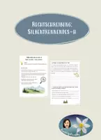 Vorschau - Arbeitsblätter - Silbentrennendes h - Deckblatt