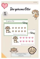 Vorschau - Bildkarten - Classroom Management: Der geheime Otter (Das geheime Kind) - Deckblatt