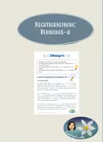 Vorschau - Arbeitsblätter - Dehnungs-h - Deckblatt