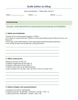 Vorschau - Stundenentwürfe - Grosse_Zahlen_Klasse_5 - Deckblatt