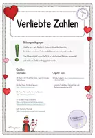 Vorschau - Arbeitsblätter - Verliebte Zahlen: Materialpaket (ZR10) - Seite 2