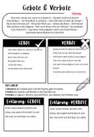 Vorschau - Arbeitsblätter - Gebote und Verbote / Definition - Seite 2