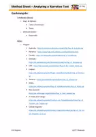 Vorschau - Merkblätter - Methodenblatt - Analyzing a Narrative Text - Seite 3