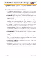 Vorschau - Merkblätter - Methodenblatt - Communicative Strategies - Seite 1