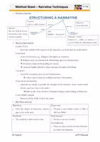 Vorschau - Merkblätter - Methodenblatt - Narrative Techniques - Seite 2