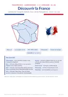 Vorschau - Arbeitsblätter - Découvrir la France – Landeskunde - Deckblatt