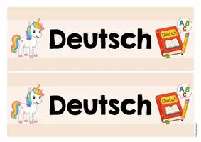Vorschau - Präsentationen/Tafelbilder - Einhornklasse - Tagestransparenz (Klassentier) - Seite 2