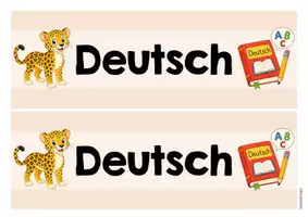 Vorschau - Präsentationen/Tafelbilder - Leopardenklasse - Tagestransparenz (Klassentier) - Seite 2