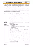 Vorschau - Merkblätter - Methodenblatt - Speech - Seite 1