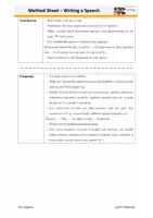 Vorschau - Merkblätter - Methodenblatt - Speech - Seite 2