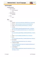 Vorschau - Merkblätter - Methodenblatt - Use of Language - Seite 3