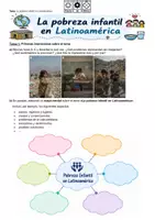 Vorschau - Unterrichtsreihen - La pobreza infantil en Latinoamérica (Unterrichtsreihe) - Deckblatt