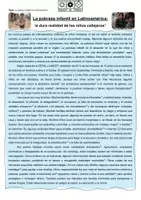 Vorschau - Unterrichtsreihen - La pobreza infantil en Latinoamérica (Unterrichtsreihe) - Seite 1