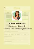 Vorschau - Arbeitsblätter - Materialpaket: Attische Demokratie (Antikes Athen) - Seite 1