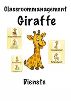 Vorschau - Anderer Materialtyp - Materialpaket Giraffe - Giraffenklasse - Deckblatt