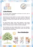 Vorschau - Fördermaterial/Inklusion - Klassenpost | Morgenkreis, Klassenrat, Schulanfang, soziales Lernen und Klassenmanagement – Mutmachbriefe zu Schulanfang, Lernen, Streit, Ausflug und Ferien | Waldpost - Seite 1