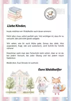 Vorschau - Fördermaterial/Inklusion - Klassenpost | Morgenkreis, Klassenrat, Schulanfang, soziales Lernen und Klassenmanagement – Mutmachbriefe zu Schulanfang, Lernen, Streit, Ausflug und Ferien | Waldpost - Seite 2
