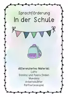 Vorschau - Arbeitsblätter - Materialpaket Sprachförderung differenziert für alle Klassen - Deckblatt