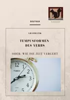 Vorschau - Arbeitsblätter - Tempusformen des Verbs (Erklärvideos, Präsentation, Arbeitsblätter) - Deckblatt